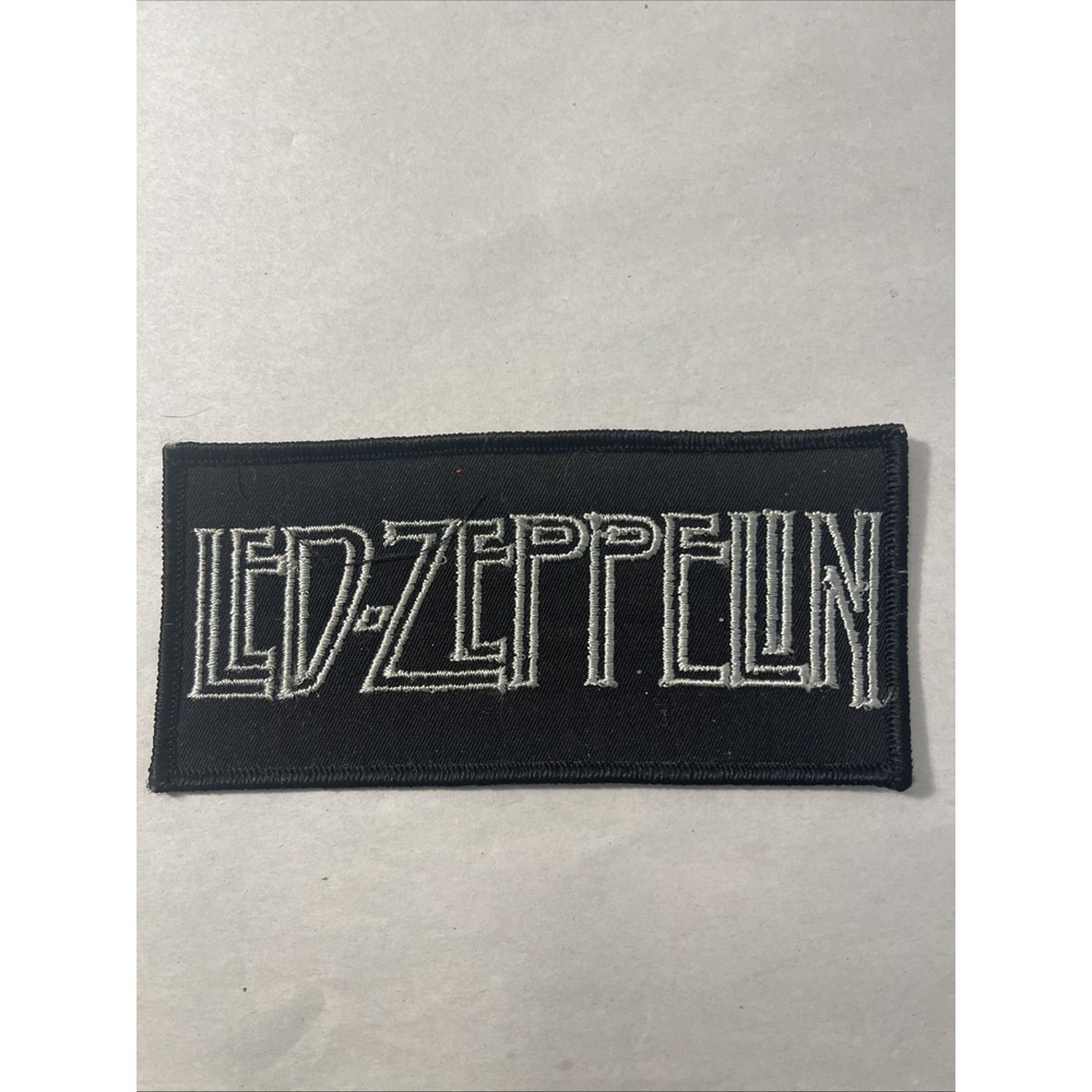 Led Zeppelin Rock Band Embroidered Patch Vintage